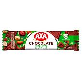 Батончик Axa зерновой с молочным шоколадом и орехами 25г
